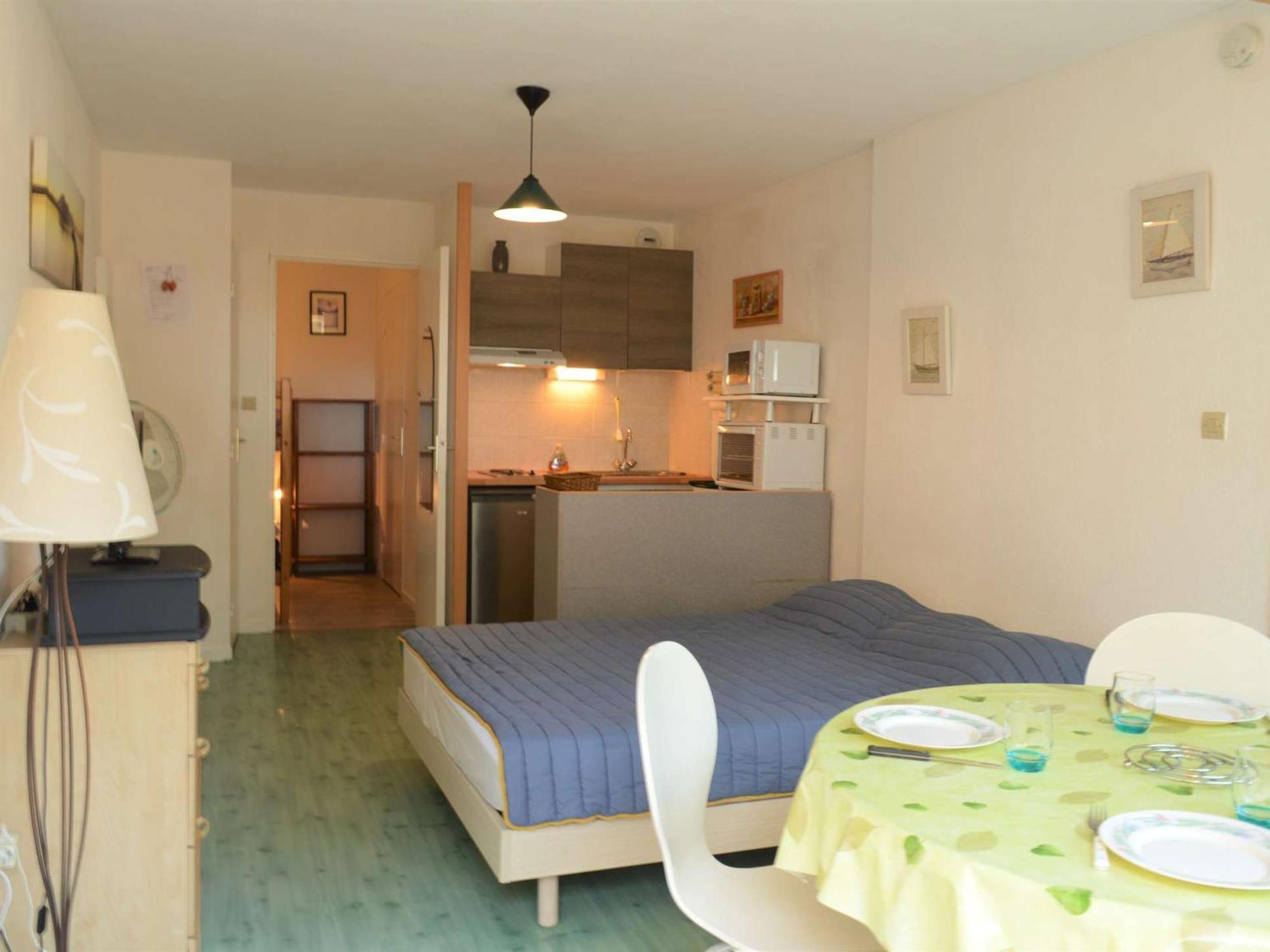 Studio/Cabine 4 Pers, Piscine, Proche Mer, Argeles-Sur-Mer - Fr-1-225-33 ภายนอก รูปภาพ